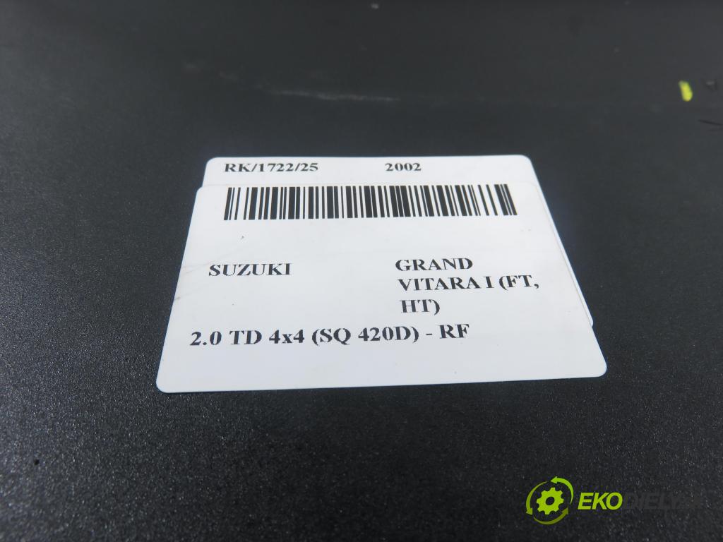 SUZUKI GRAND VITARA I (FT, HT) TERENOWY 2002 64,00 2.0 TD 87 4x4 - RF (MAZDA) 1998,00 volant vzduchu 7246165DA ; 7245165DA