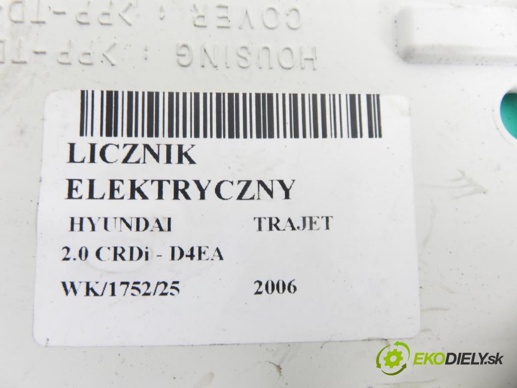 HYUNDAI TRAJET (FO) MINIVAN 2006 83,00 2.0 CRDi 113 1991,00 prístrojovka elektrický 940133A5000