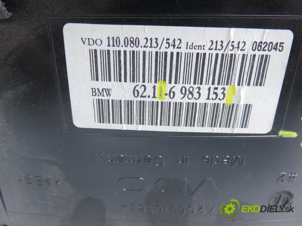 BMW 5 (E60) SEDAN 2006 170,00 530 xd 231 - M57 D30 (306D3) 2993,00 prístrojovka elektrický 6983153