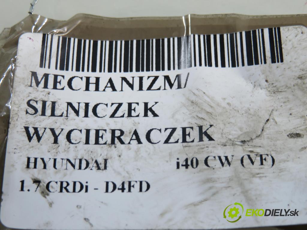 HYUNDAI i40 CW (VF) KOMBI 2014 100,00 1.7 CRDi 136 - D4FD 1685,00 MECHANISMUS/ motorek stěračů 981003Z000 ; 035248190