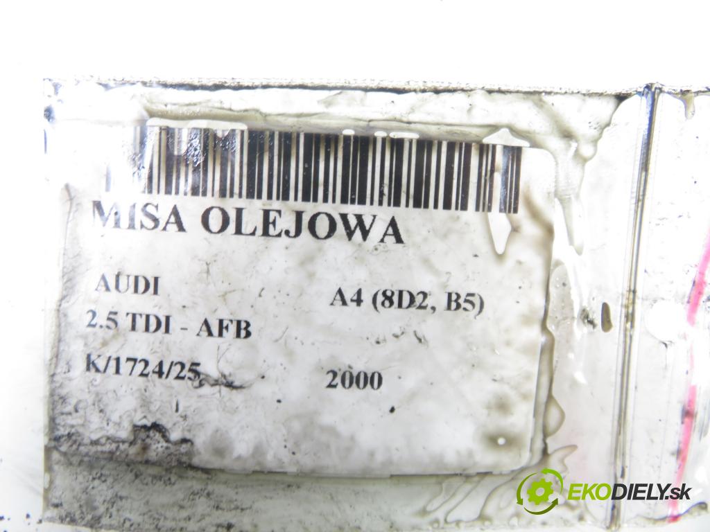 AUDI A4 (8D2, B5) SEDAN 2000 110,00 2.5 TDI - AFB 2496,00 Vaňa olejová  (Olejová vaňa)