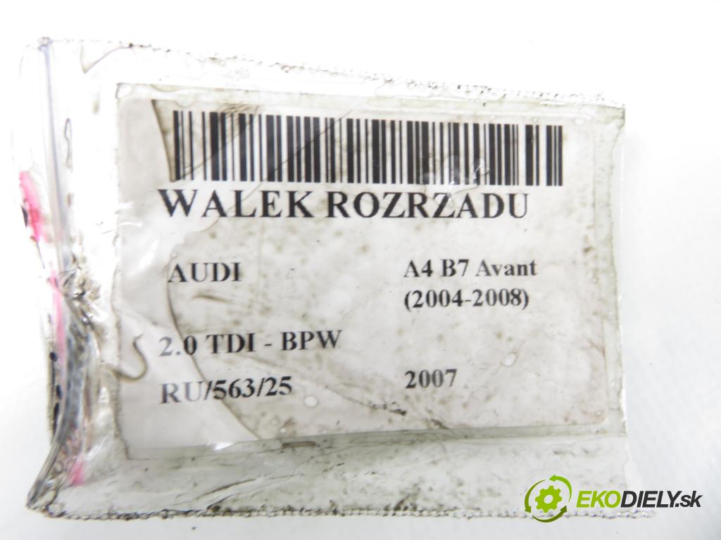 AUDI A4 Avant (8ED, B7) KOMBI 2007 103,00 2.0 TDI - BPW 1968,00 vačka Vačkový hriadeľ: 038109239K ; 038109111E