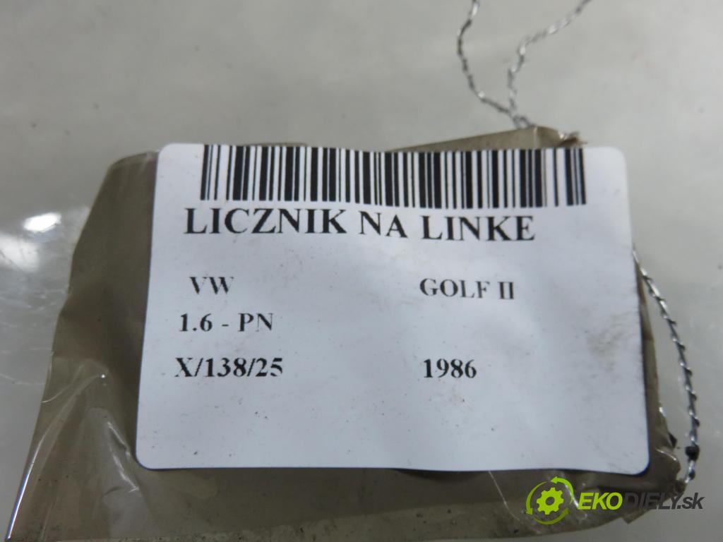 VW GOLF II (19E, 1G1) HB 1986 51,00 1.6 - PN 1595,00 Prístrojovka na ODKAZ: 191919033CC