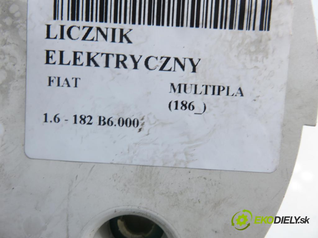 FIAT MULTIPLA (186_) MINIVAN 2005 0,00 1.6 - 182 B6.000 1596,00 prístrojovka elektrický 51712409