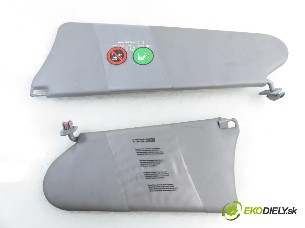 FIAT MULTIPLA (186_) MINIVAN 2005 0,00 1.6 - 182 B6.000 1596,00 kryty protislnečné