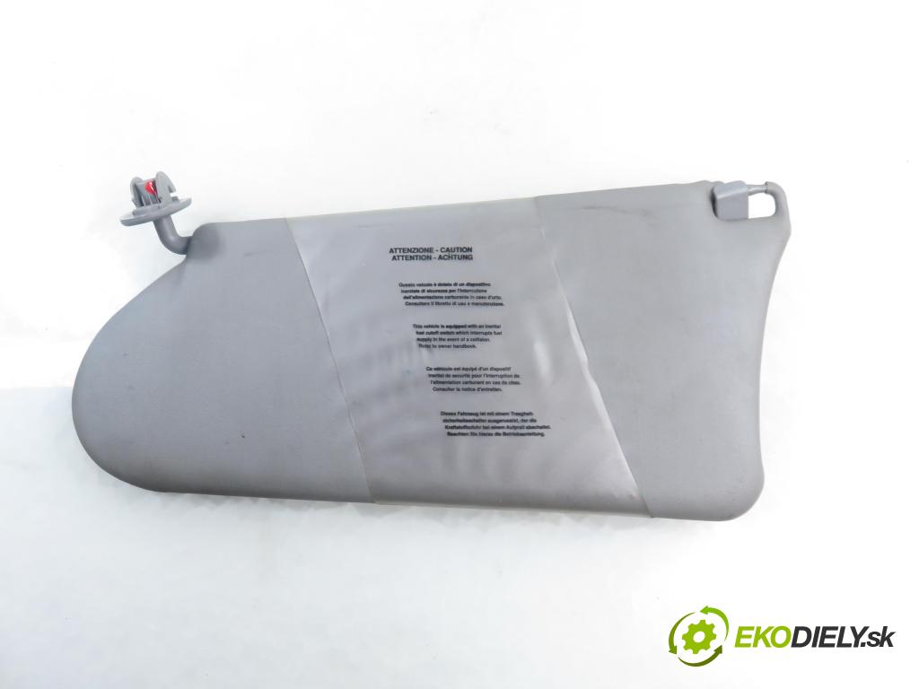 FIAT MULTIPLA (186_) MINIVAN 2005 0,00 1.6 - 182 B6.000 1596,00 kryty protislnečné