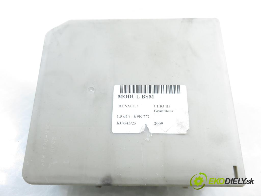RENAULT CLIO III Grandtour (KR0/1_) KOMBI 2009 65,00 1.5 dCi - K9K 772 1461,00 MODUL BSM 902665A