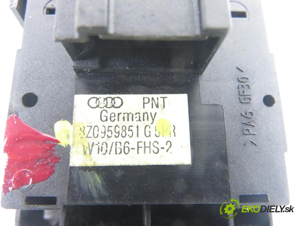 AUDI A2 (8Z0) HB 2001 55,00 1.4 TDI - AMF 1422,00 Panel ovládaní oken 8Z0959851G