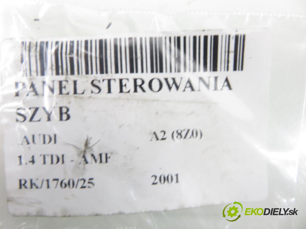 AUDI A2 (8Z0) HB 2001 55,00 1.4 TDI - AMF 1422,00 Panel ovládaní oken 8Z0959851G