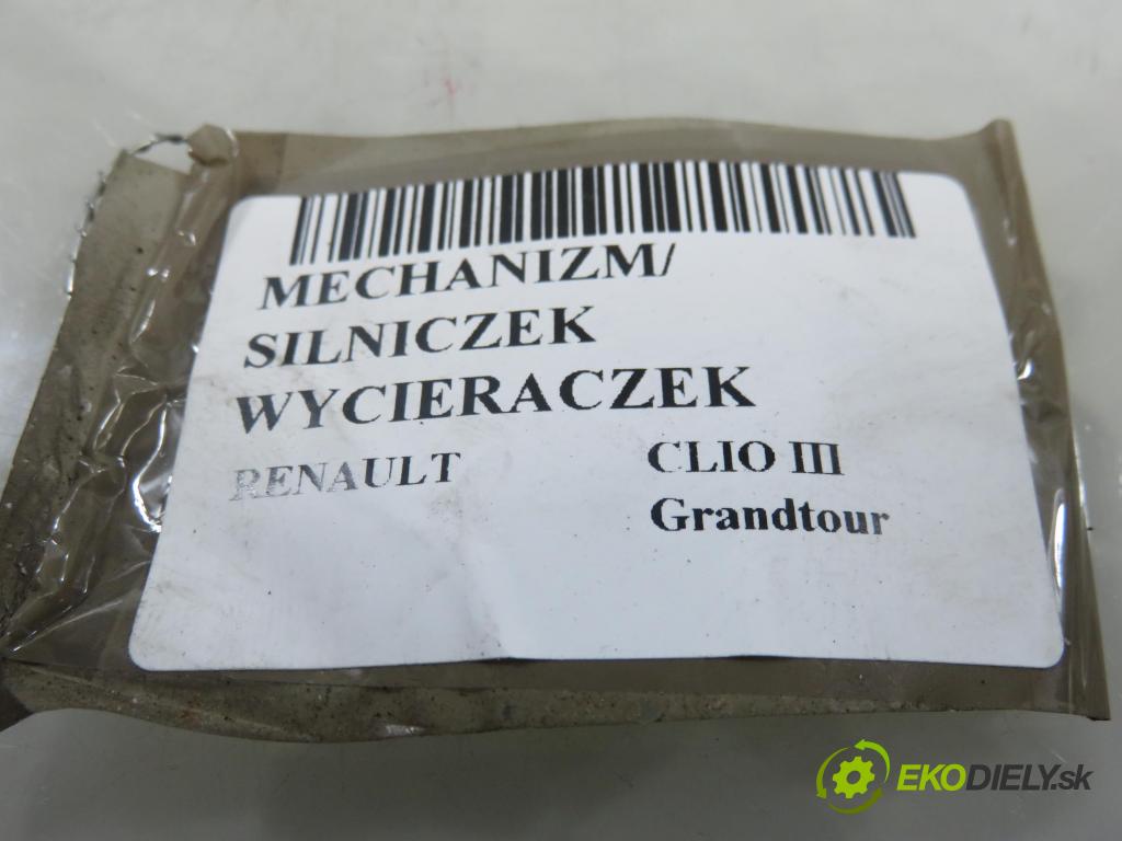 RENAULT CLIO III Grandtour (KR0/1_) KOMBI 2009 65,00 1.5 dCi - K9K 772 1461,00 MECHANISMUS/ motorek stěračů 53567502