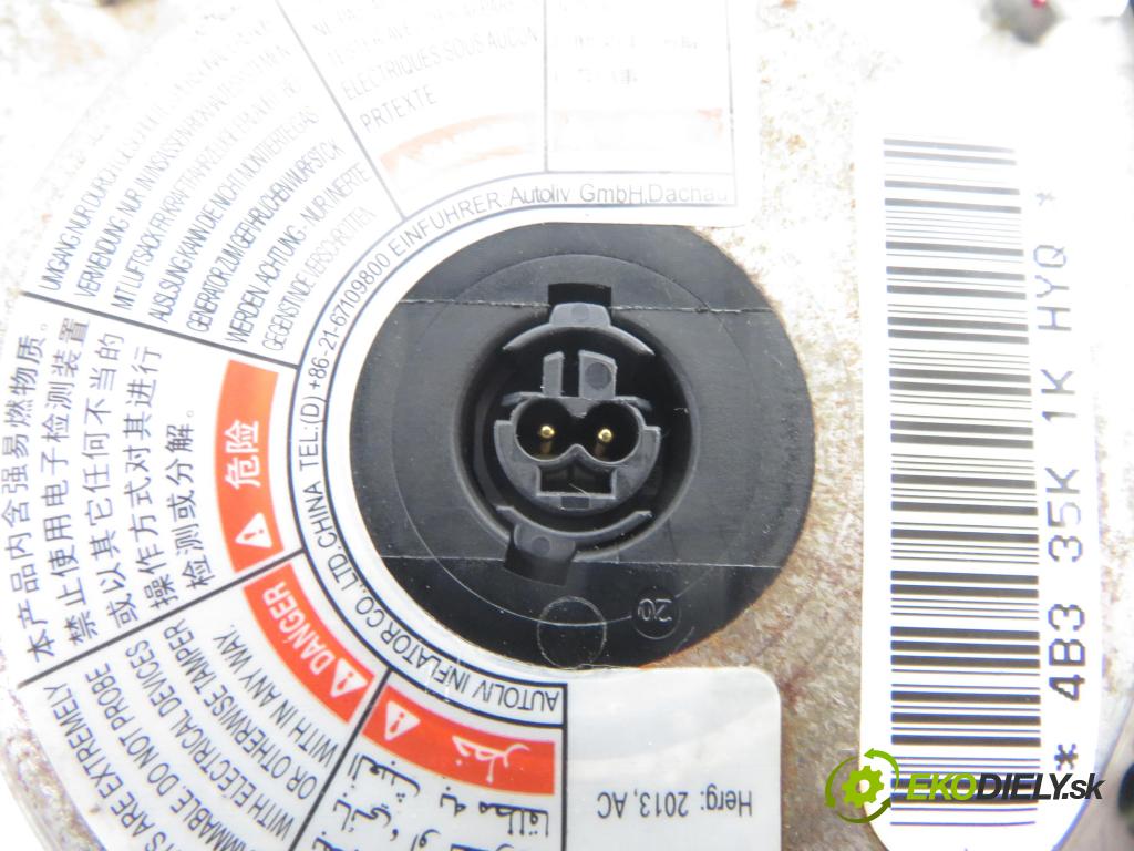 CHEVROLET spar HB 2013 50,00 1.0 S-TEC II 16V - B10D1 995,00 AirBag air BAG volantu 95368711