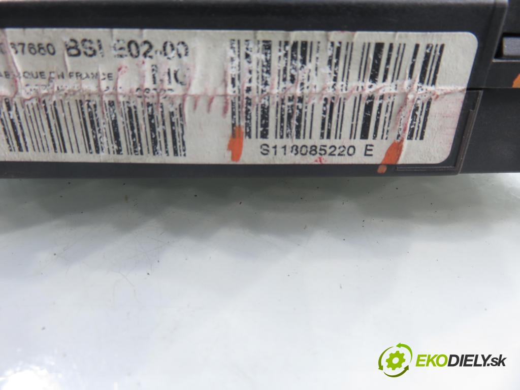 CITROEN BERLINGO / BERLINGO FIRST nadwozie wielkoprzestrzenne (MPV) KOMBIVAN 2006 55,00 1.6 HDI 75 (MF9HW) - 9HW (DV6BTED4) 1560,00 MODUL BSI S118085220E