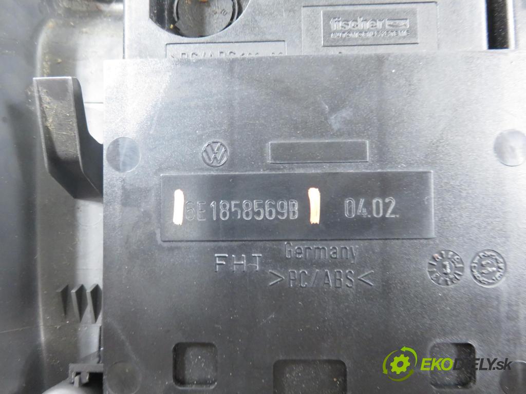 VW LUPO (6X1, 6E1) HB 2002 37,00 1 - AUC 999,00 držák na nápoje 6E1858569B (Držák nápojů)