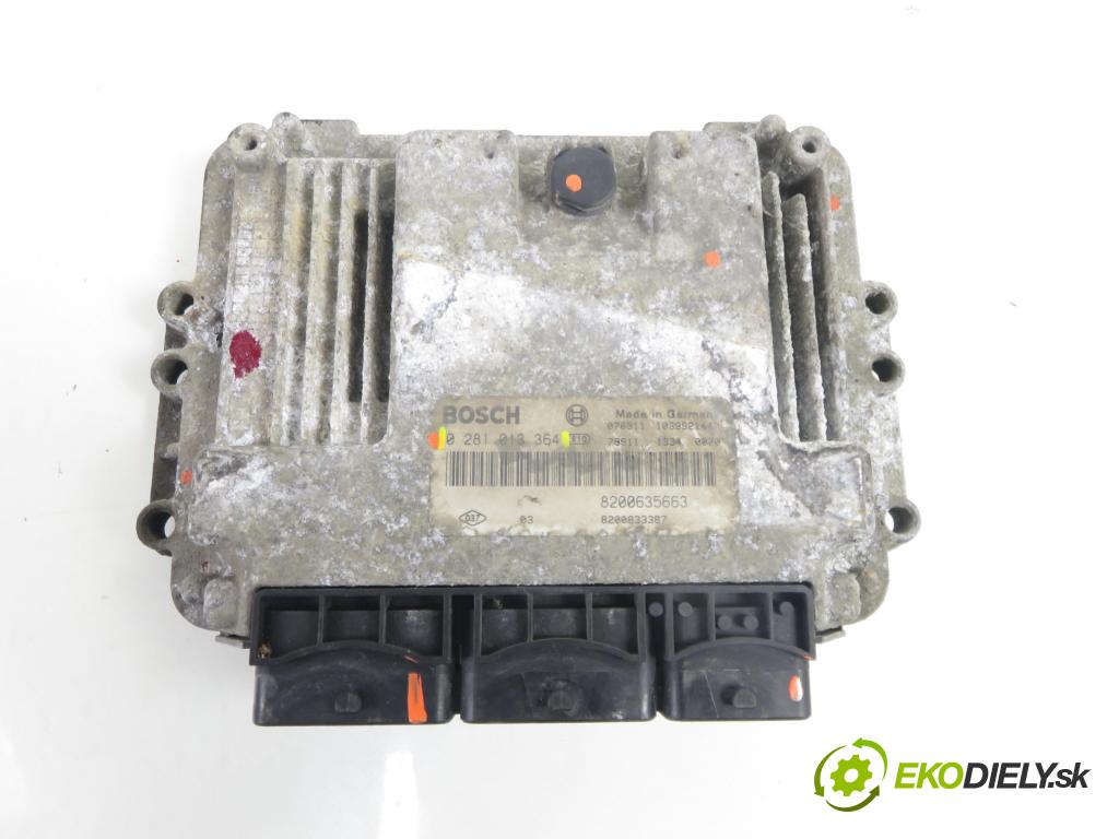 RENAULT MASTER II Skrzynia (FD) FURGON 2007 88,00 2.5 dCi 120 - G9U 650 2464,00 Riadiaca jednotka Motor 0281013364
