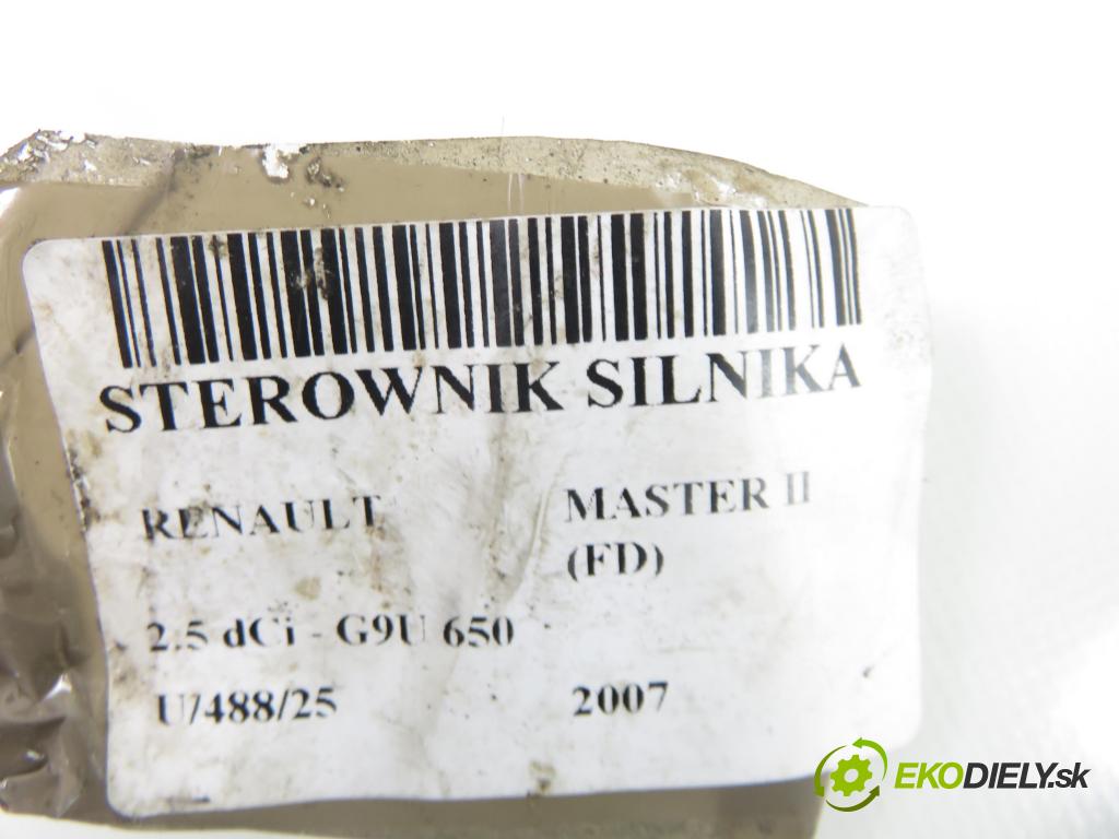 RENAULT MASTER II Skrzynia (FD) FURGON 2007 88,00 2.5 dCi 120 - G9U 650 2464,00 Riadiaca jednotka Motor 0281013364