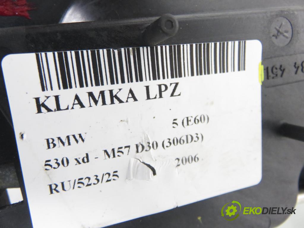 BMW 5 (E60) SEDAN 2006 170,00 530 xd 231 - M57 D30 (306D3) 2993,00 klika LPZ 7034451