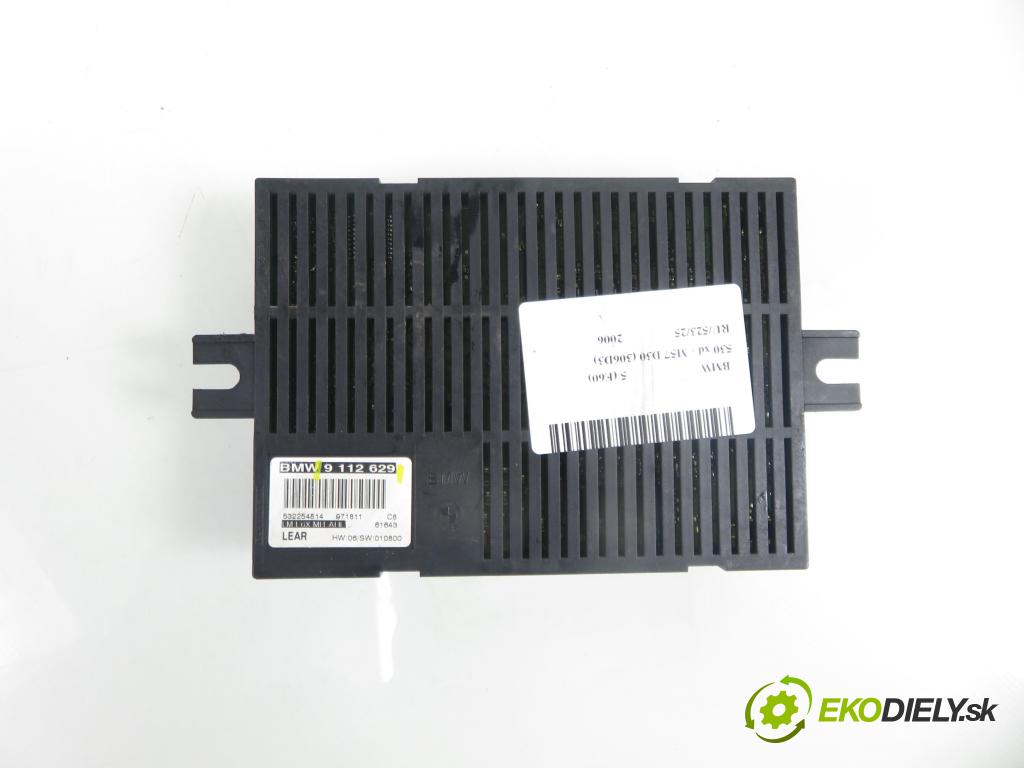 BMW 5 (E60) SEDAN 2006 170,00 530 xd 231 - M57 D30 (306D3) 2993,00 řídící jednotka světla 9112629