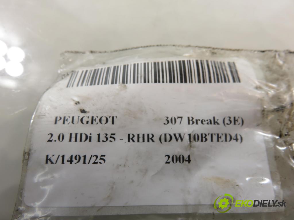 PEUGEOT 307 Break (3E) KOMBI 2004 0,00 2.0 HDi 135 - RHR (DW10BTED4) 1997,00 vstrekovač 9647247280 (Vstrekovač paliva)