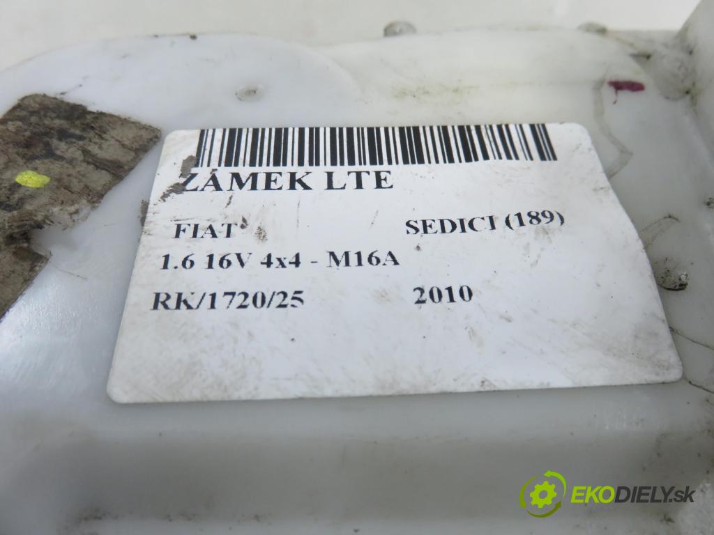 FIAT SEDICI (189_) CROSSOVER 2010 88,00 1.6 16V 120  4x4 - M16A 1586,00 zámok LTE 8230279J11