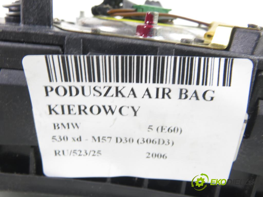 BMW 5 (E60) SEDAN 2006 170,00 530 xd 231 - M57 D30 (306D3) 2993,00 AirBag air BAG volantu 607386000