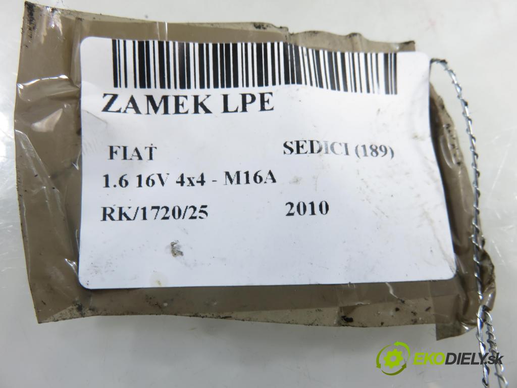 FIAT SEDICI (189_) CROSSOVER 2010 88,00 1.6 16V 120  4x4 - M16A 1586,00 zámok 8220279J11