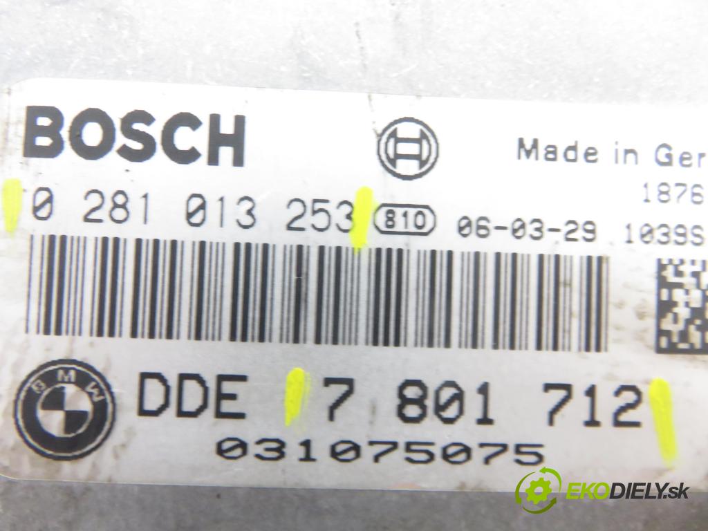 BMW 5 (E60) SEDAN 2006 170,00 530 xd 231 - M57 D30 (306D3) 2993,00 Riadiaca jednotka Motor 0281013253 ; 7801712