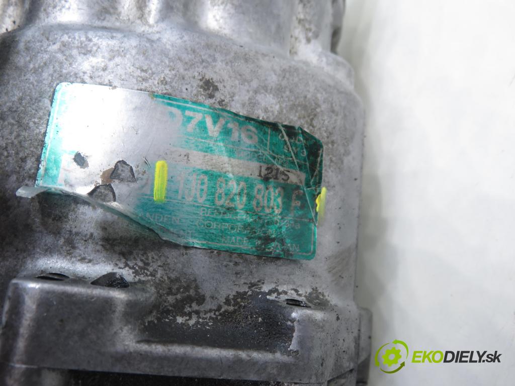 VW BORA (1J2) SEDAN 1999 66,00 1.9 TDI - AGR 1896,00 KOMPRESOR: klimatizace 1J0820803F (Kompresor klimatizace)