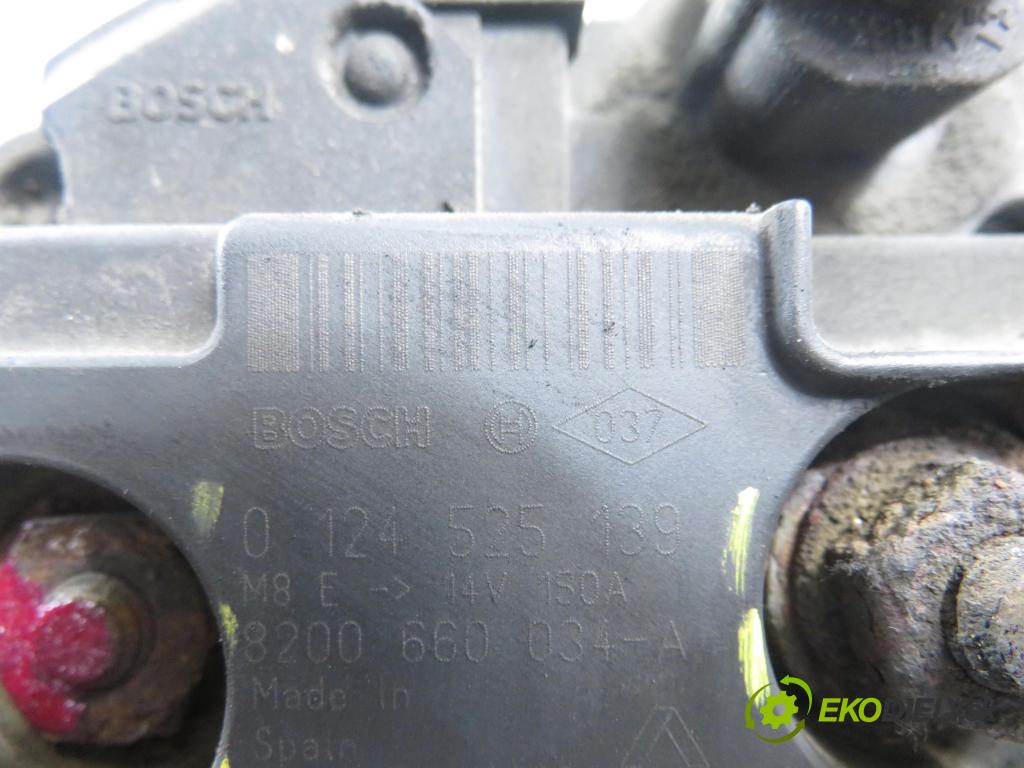 RENAULT CLIO III Grandtour (KR0/1_) KOMBI 2009 65,00 1.5 dCi - K9K 772 1461,00 Alternátor 8200660034 ; 8200660034A ; 0124525139 (Alternátor)