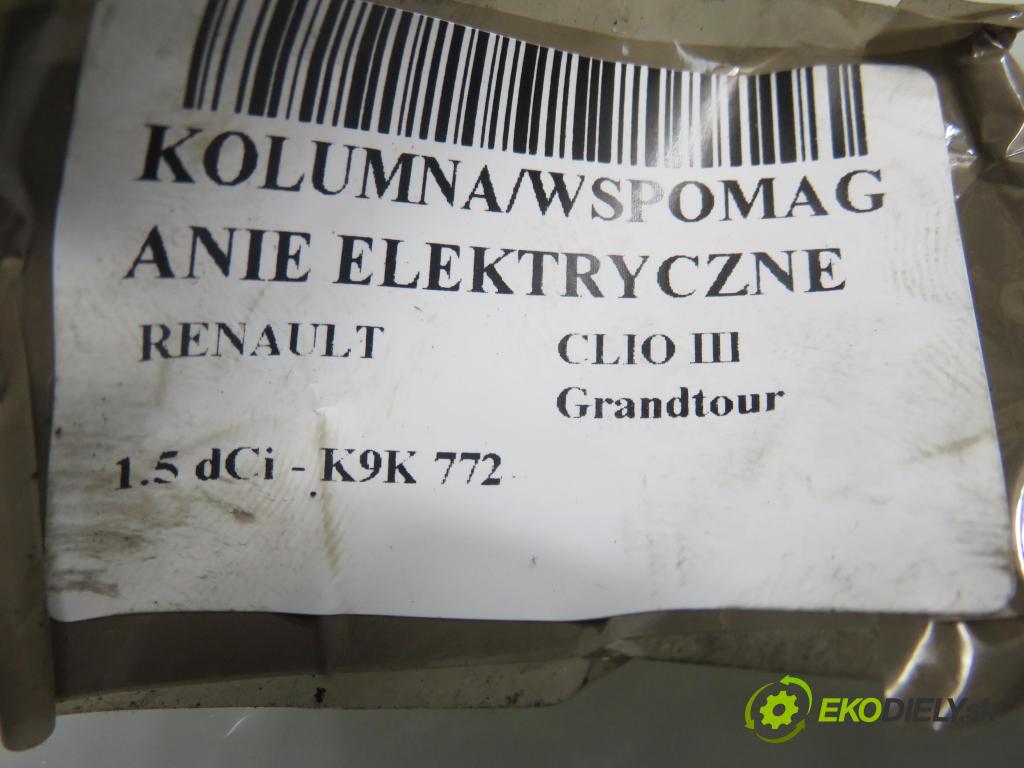 RENAULT CLIO III Grandtour (KR0/1_) KOMBI 2009 65,00 1.5 dCi - K9K 772 1461,00 SLOUPEC / PODPORA elektrický 8200937939A