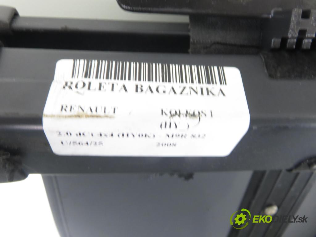 RENAULT KOLEOS I (HY_) SUV 2008 110,00 2.0 dCi 4x4 150 - M9R 832 1995,00 Roleta kufr