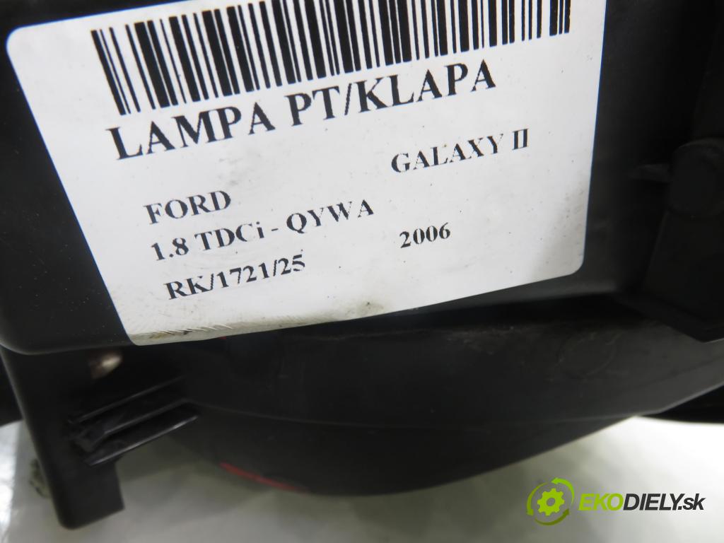 FORD GALAXY (WA6) MINIVAN 2006 92,00 1.8 TDCi - QYWA 1753,00 Svetlo pravé zadné kufor