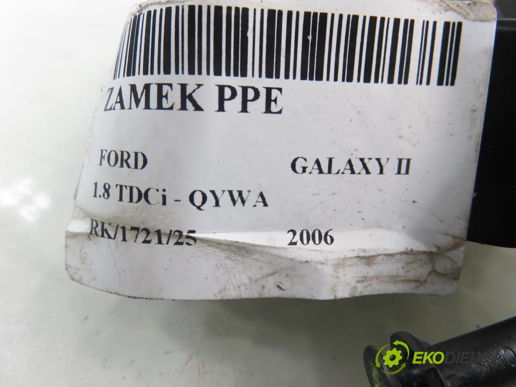 FORD GALAXY (WA6) MINIVAN 2006 92,00 1.8 TDCi - QYWA 1753,00 zámok PPE 6M2AR21812AA