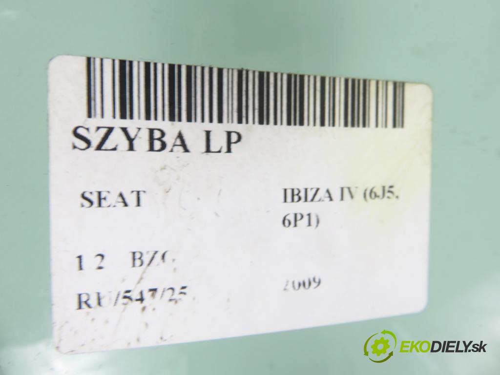 SEAT IBIZA IV (6J5, 6P1) HB 2009 51,00 1.2 12V DOHC 70 - BZG 1198,00 okno LP