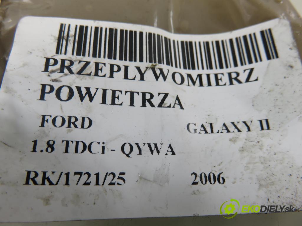 FORD GALAXY (WA6) MINIVAN 2006 92,00 1.8 TDCi - QYWA 1753,00 váha vzduchu vzduchu 6C1112B579AA