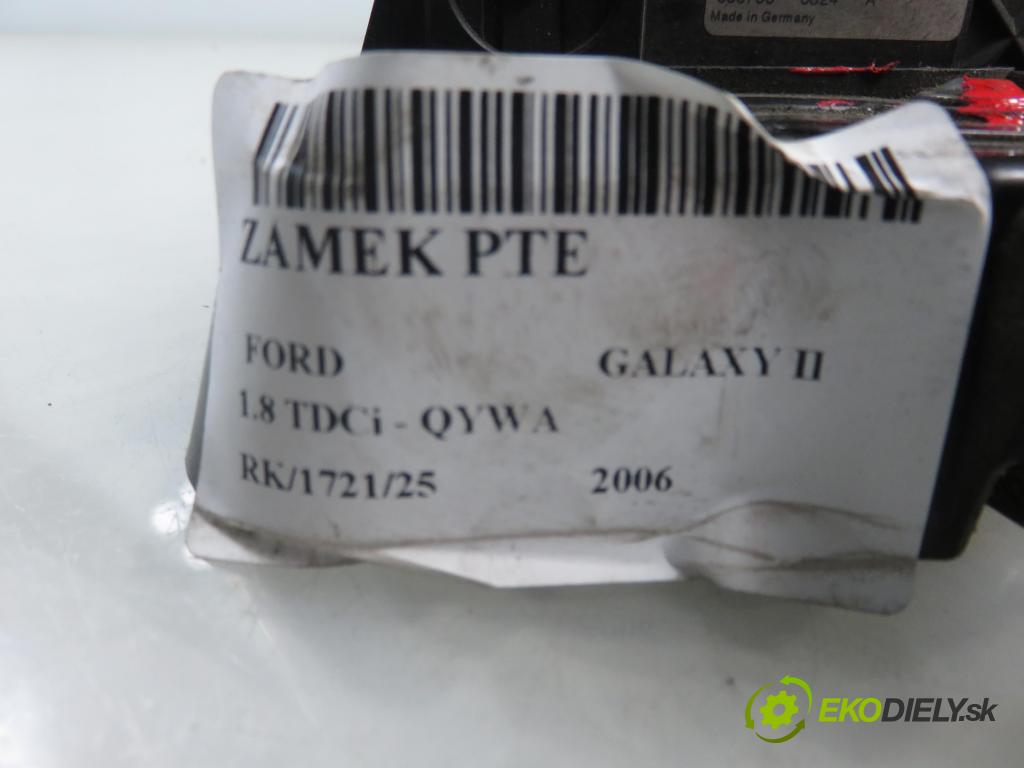 FORD GALAXY (WA6) MINIVAN 2006 92,00 1.8 TDCi - QYWA 1753,00 zámok PTE 6M2AR26412BA