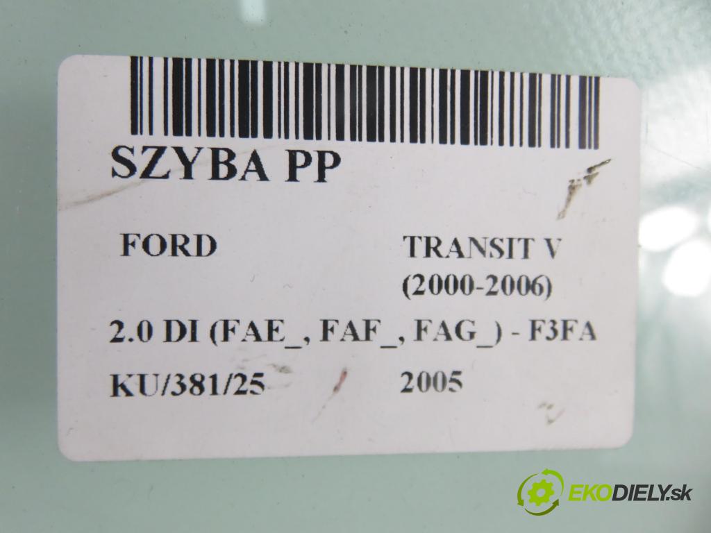 FORD TRANSIT Furgon (FA_ _) BUS 2005 63,00 2.0 DI 86 - F3FA 1998,00 okno PP