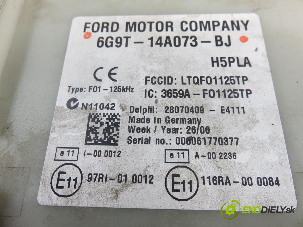 FORD GALAXY (WA6) MINIVAN 2006 92,00 1.8 TDCi - QYWA 1753,00 MODUL BSM 6G9T14A073BJ