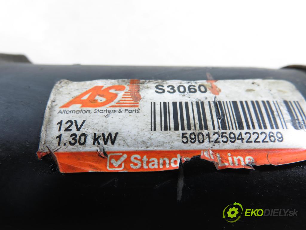 FIAT MULTIPLA (186_) MINIVAN 2005 0,00 1.6 - 182 B6.000 1596,00 Štartér S3060 (Štartér)