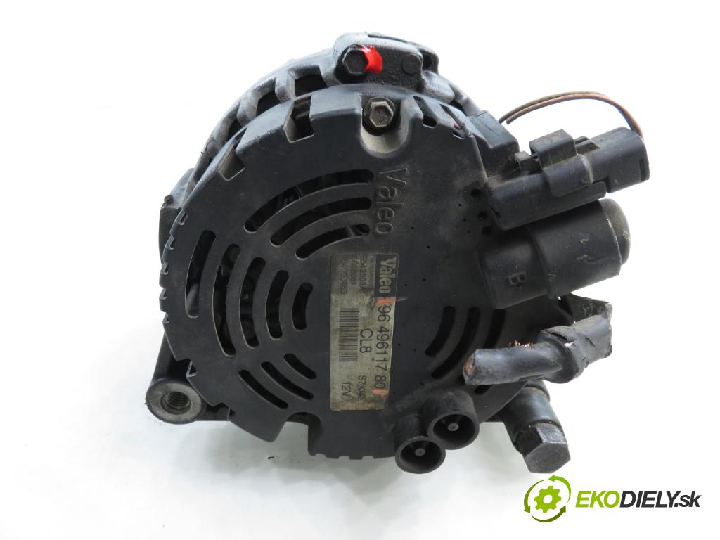 PEUGEOT 307 Break (3E) KOMBI 2003 80,00 1.6 16V - NFU (TU5JP4) 1587,00 Alternátor 9649611780 (Alternátor)