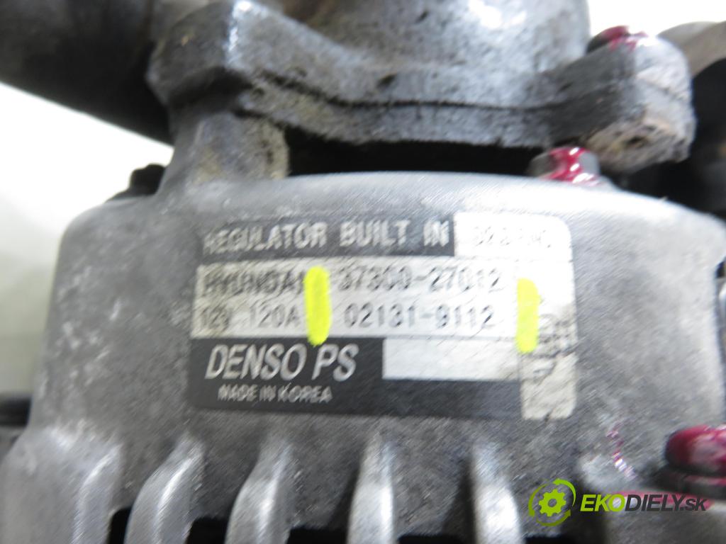 HYUNDAI TRAJET (FO) MINIVAN 2006 83,00 2.0 CRDi 113 1991,00 Alternátor 3730027012 ; 021319112 (Alternátor)