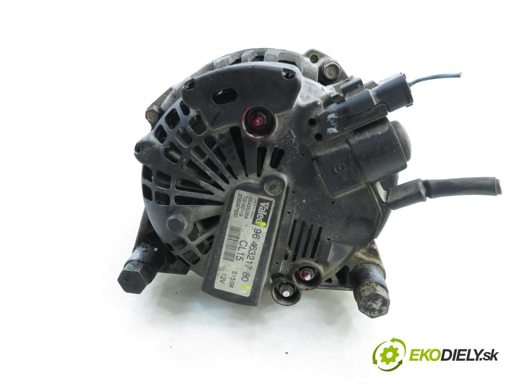 CITROEN BERLINGO / BERLINGO FIRST nadwozie wielkoprzestrzenne (MPV) KOMBIVAN 2006 55,00 1.6 HDI 75 (MF9HW) - 9HW (DV6BTED4) 1560,00 Alternátor 9646321780 (Alternátor)