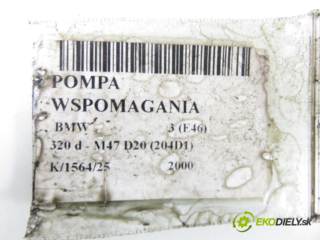 BMW 3 (E46) SEDAN 2000 100,00 320 d 136 - M47 D20 (204D1) 1951,00 Pumpa servočerpadlo 1095155 ; 7691900513 (Servočerpadlo)