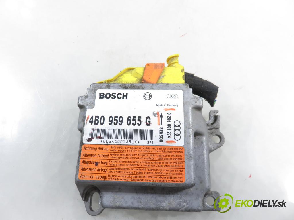 AUDI A6 Avant (4B5, C5) KOMBI 1999 121,00 2.4 - ARJ 2393,00 MODUL air BAG 4B0959655G ; 0285001274