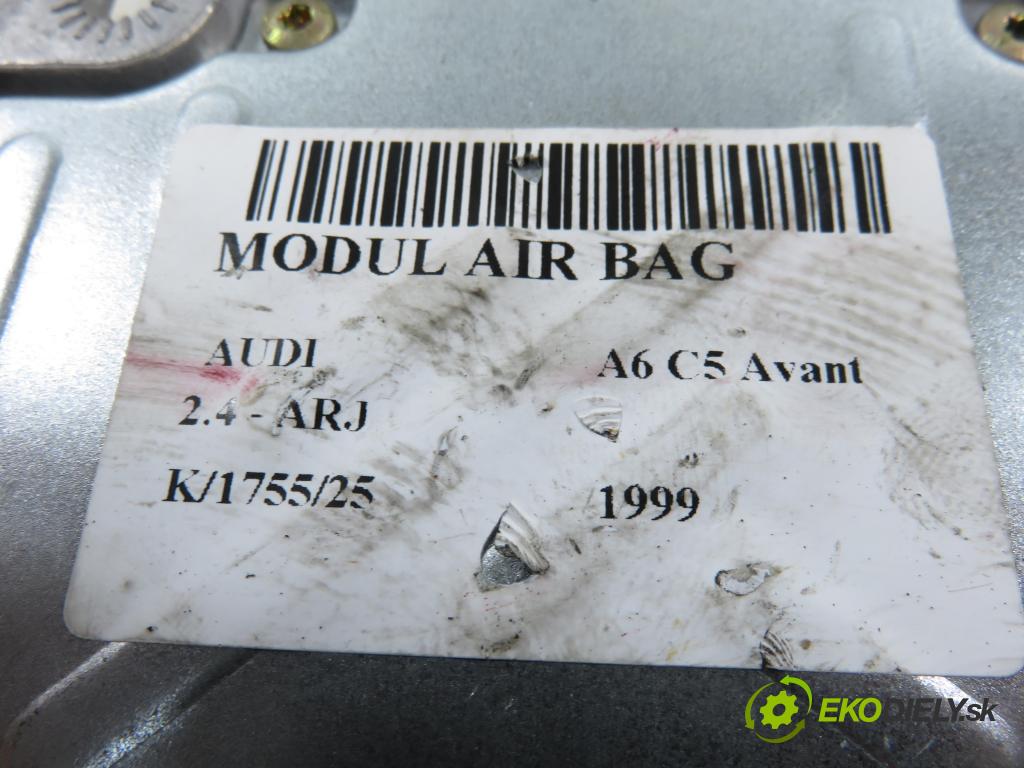 AUDI A6 Avant (4B5, C5) KOMBI 1999 121,00 2.4 - ARJ 2393,00 MODUL air BAG 4B0959655G ; 0285001274