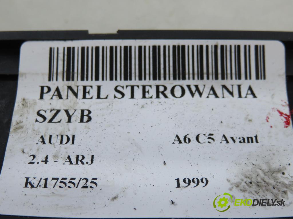 AUDI A6 Avant (4B5, C5) KOMBI 1999 121,00 2.4 - ARJ 2393,00 Panel ovládaní oken 4B1959521