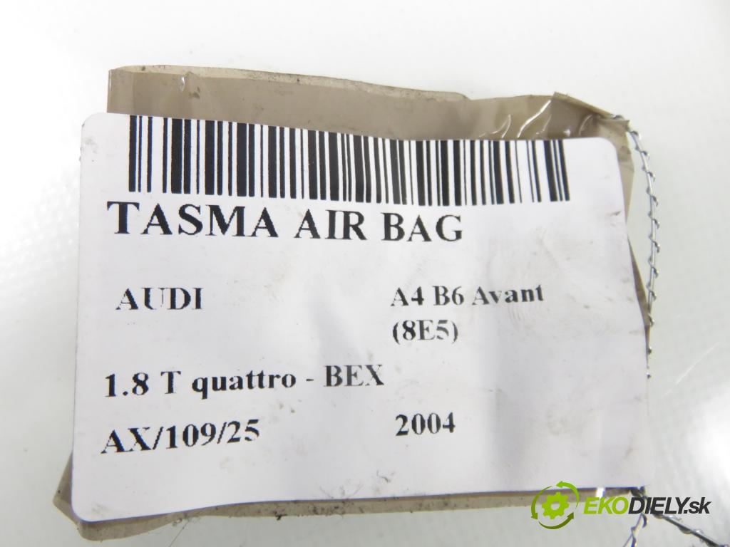 AUDI A4 Avant (8E5, B6) KOMBI 2004 140,00 1.8 T quattro - BEX 1781,00 PÁSKA: air BAG 8E0953541C