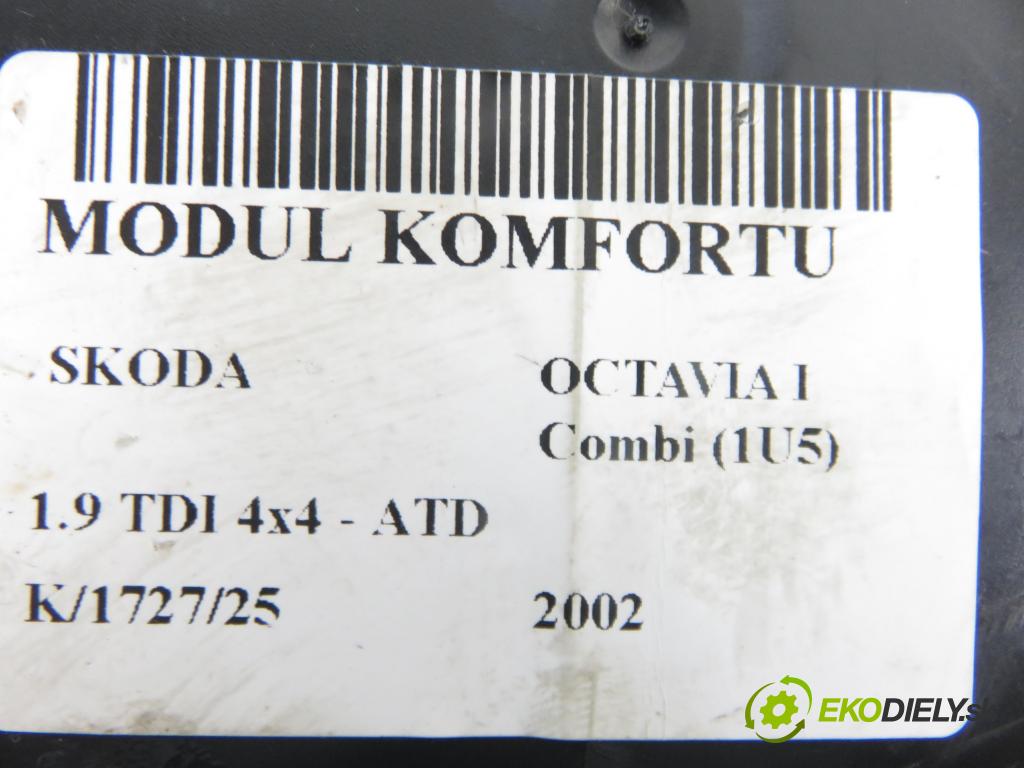 SKODA OCTAVIA I Combi (1U5) KOMBI 2002 74,00 1.9 TDI 4x4 - ATD 1896,00 MODUL komfortu 1C0959799B