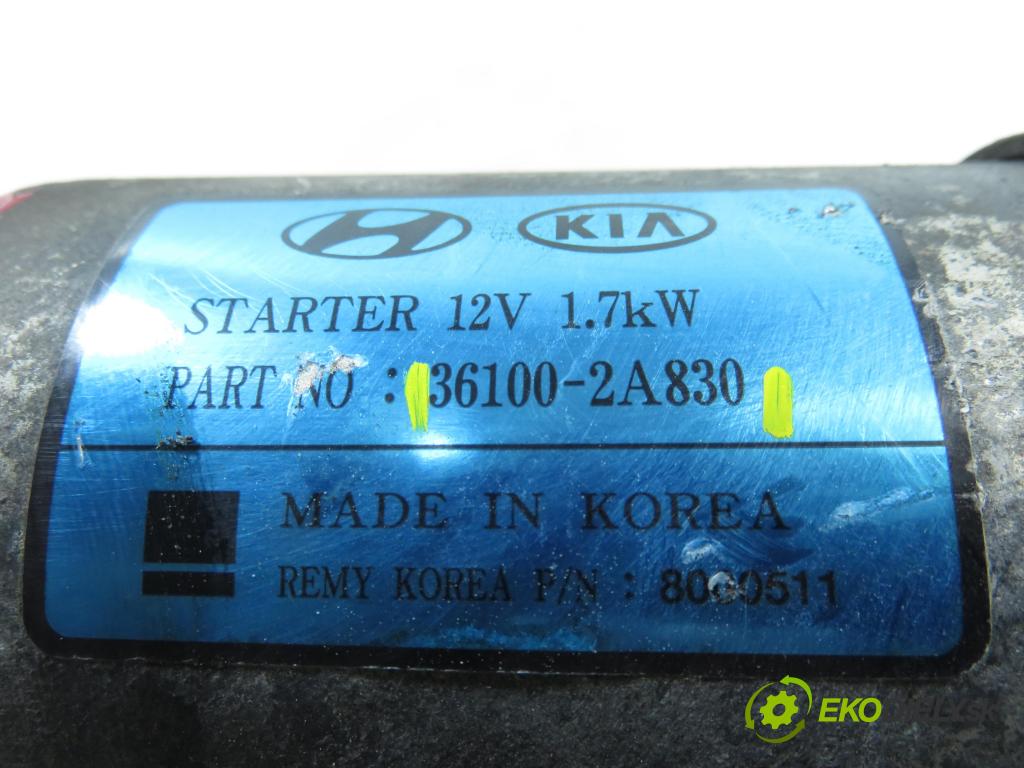 HYUNDAI i40 CW (VF) KOMBI 2014 100,00 1.7 CRDi 136 - D4FD 1685,00 Štartér 361002A830 (Štartér)