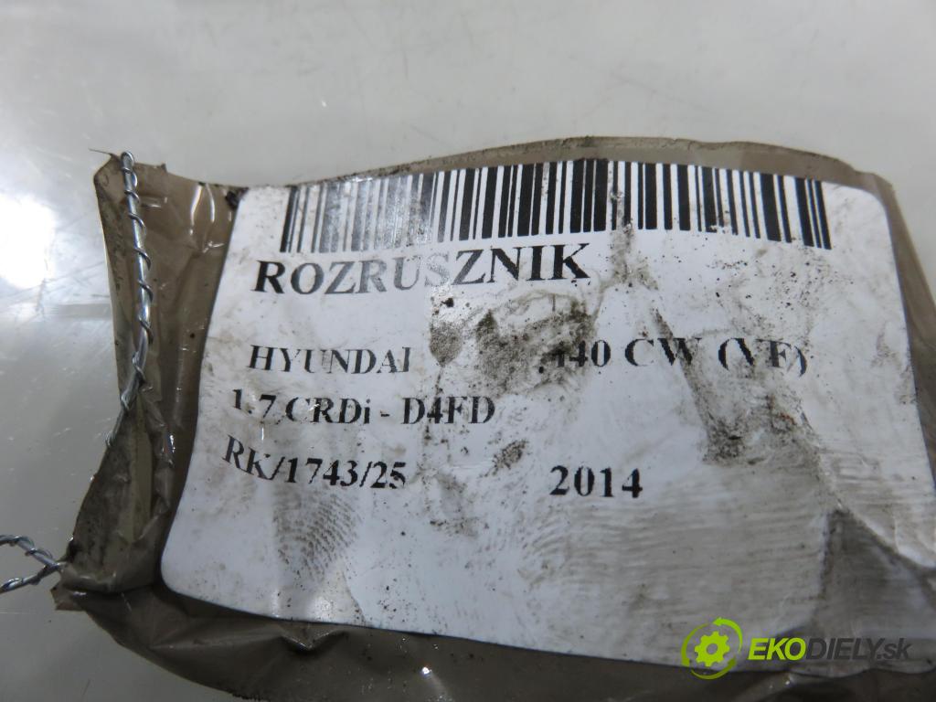 HYUNDAI i40 CW (VF) KOMBI 2014 100,00 1.7 CRDi 136 - D4FD 1685,00 Štartér 361002A830 (Štartér)