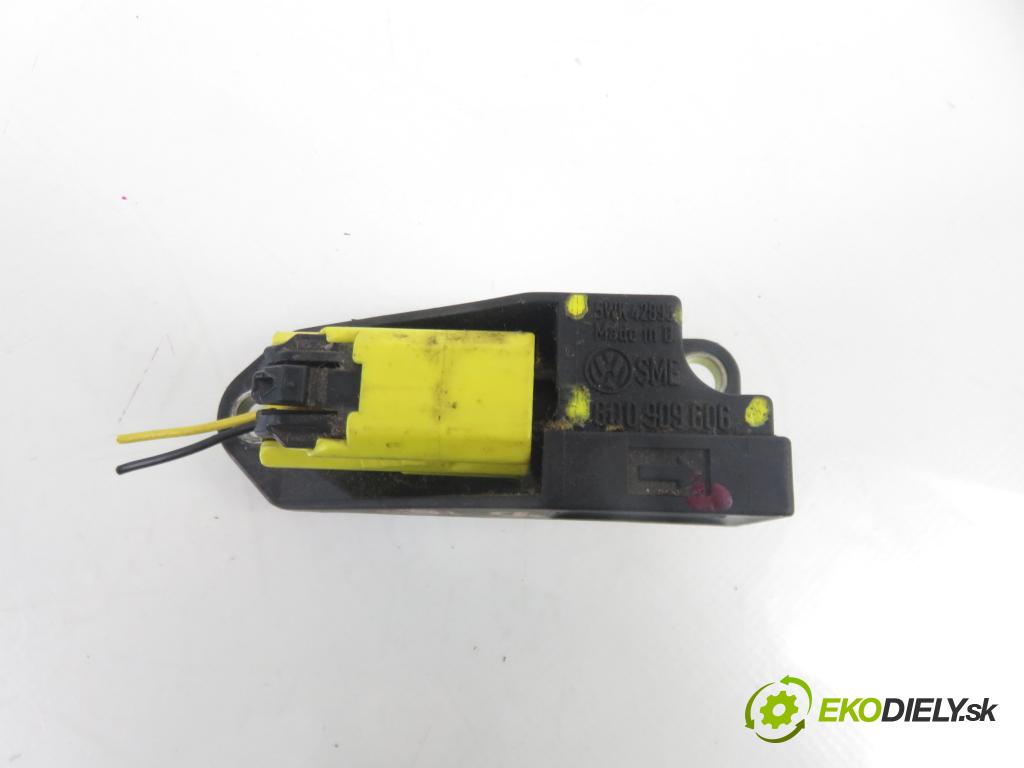 VW SHARAN (7M8, 7M9, 7M6) VAN 2003 96,00 1.9 TDI PD 130 - ASZ 1896,00 Snímač nárazu 5WK42895 ; 6Q0909606 (Snímač nárazu)